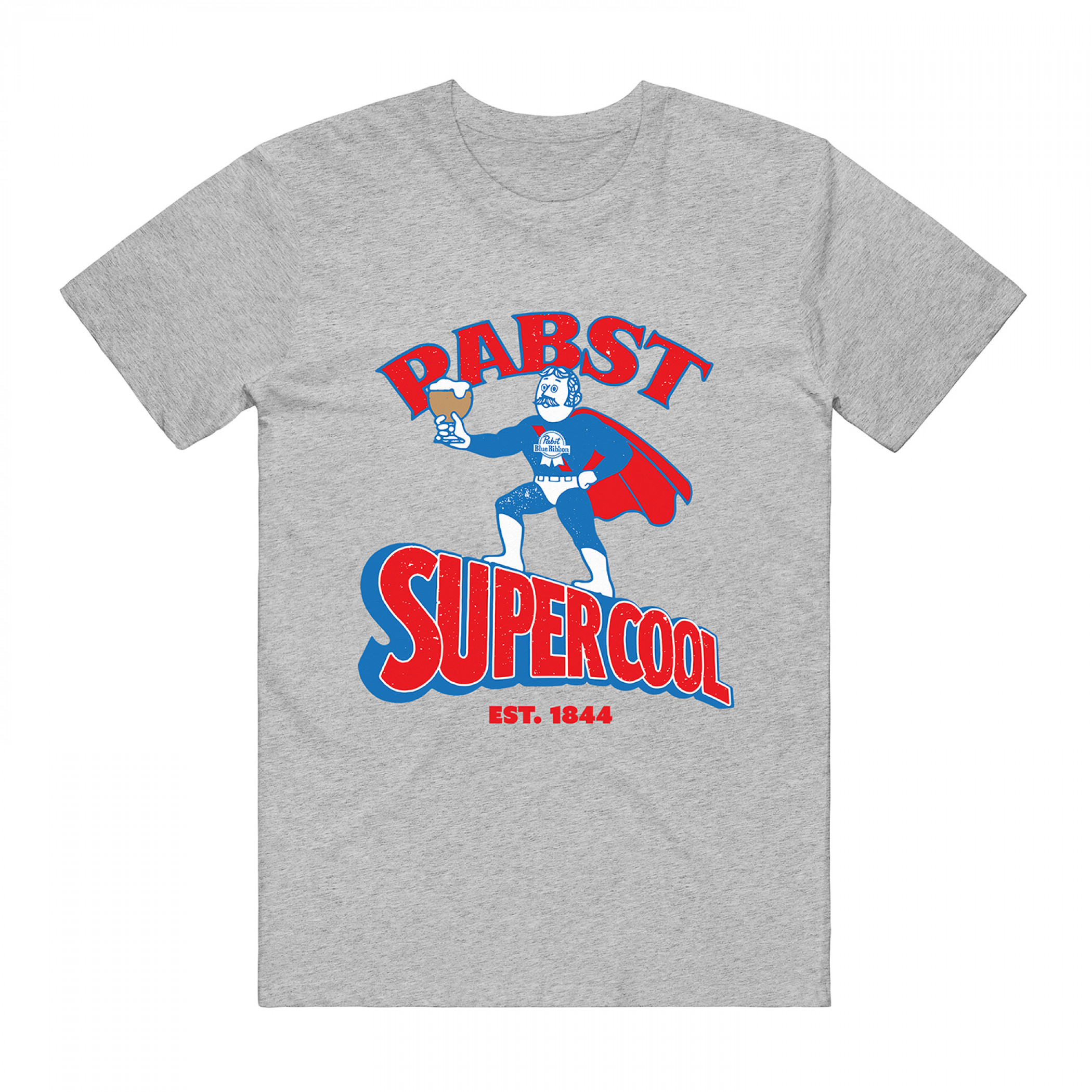 Pabst Blue Ribbon Est.1844 Supercool Retro T-Shirt